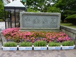 中央公園入り口