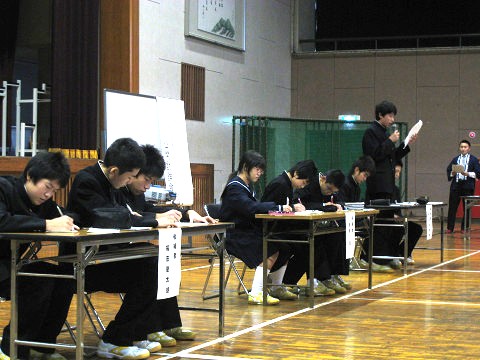 鯖江市立中央中学校にて今年度２回目の 明るい選挙出前塾 を開催 福井県ホームページ