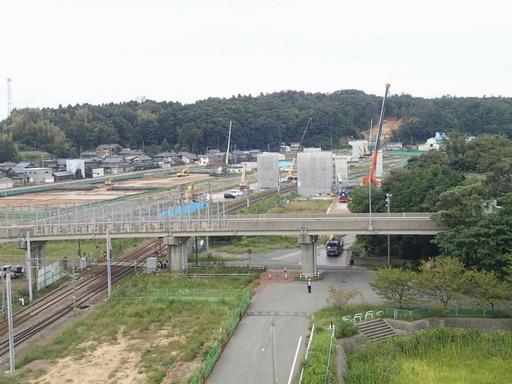 H30.9.26芦原温泉駅付近から北を望む