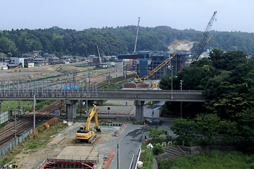 R1.6.20芦原温泉駅付近から北を望む