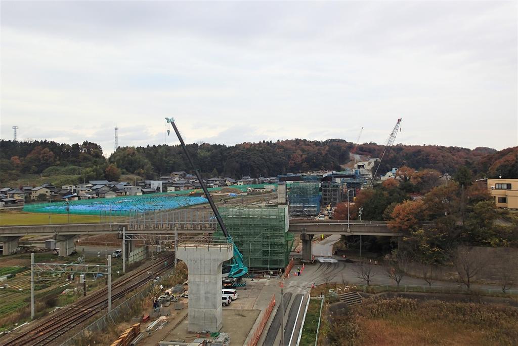 R1.12芦原温泉駅付近から北を望む