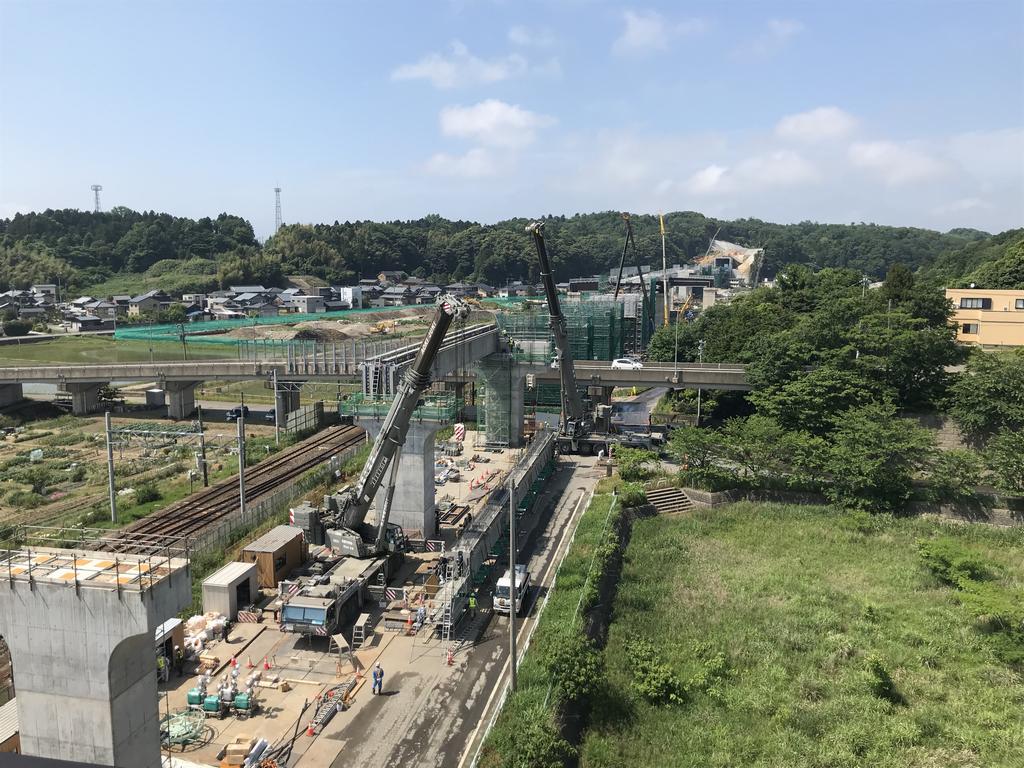 R2.6芦原温泉駅付近から北を望む