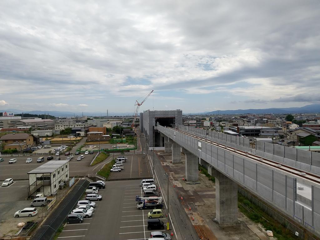 R3.6芦原温泉駅付近から南を望む