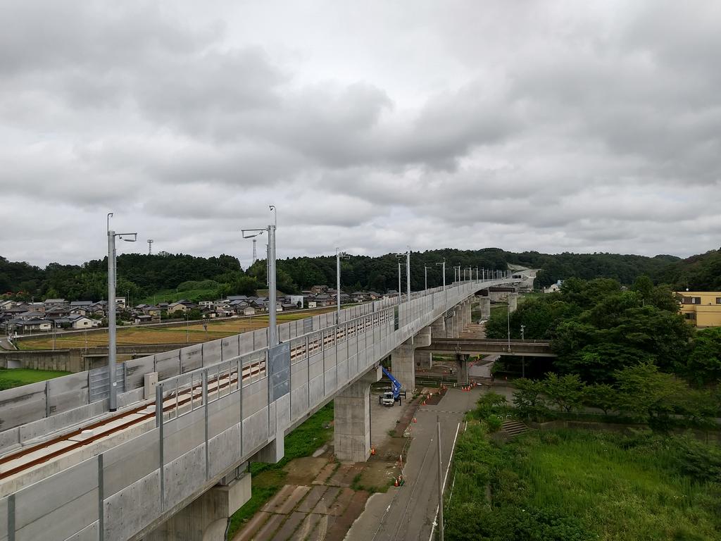 R3.9芦原温泉駅付近から北を望む