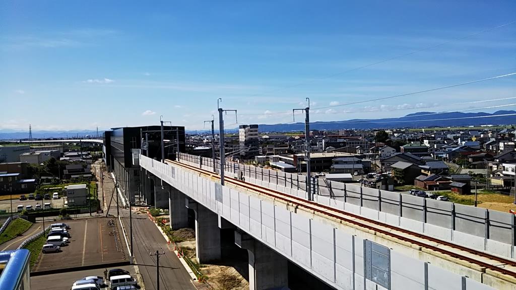 R4.9芦原温泉駅付近から南を望む