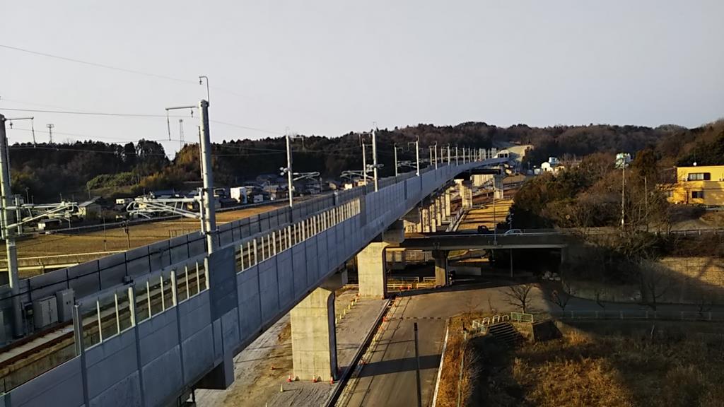 R5.3芦原温泉駅付近から北を望む