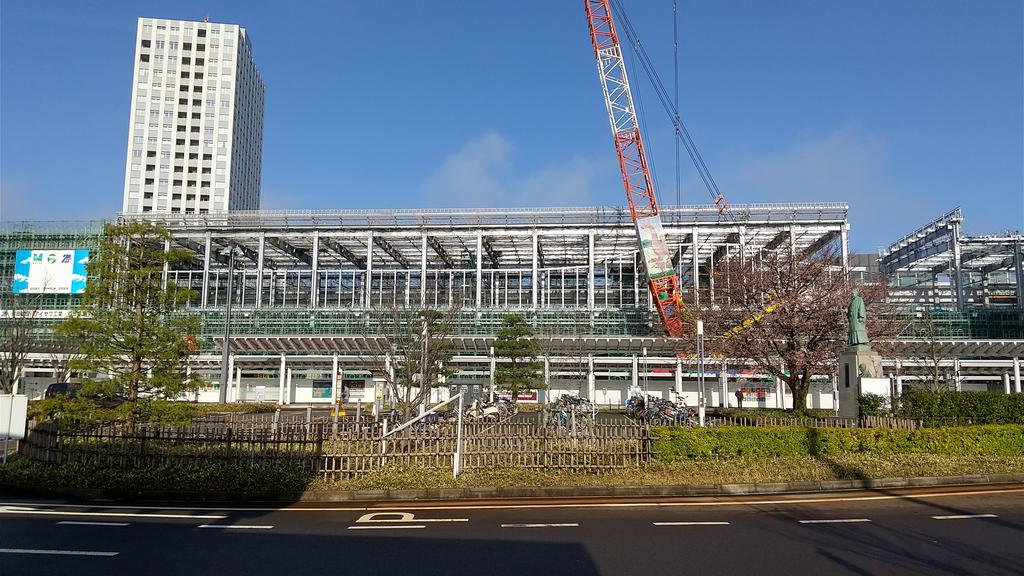 福井駅正面３月２３日