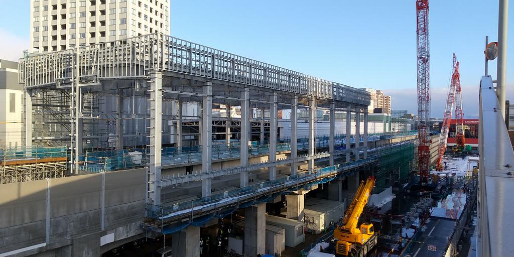 福井駅南側１月