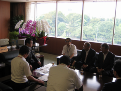 奥田国土交通副大臣への要請