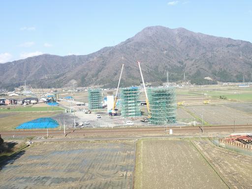 31年4月高架橋（日野川橋りょう付近）