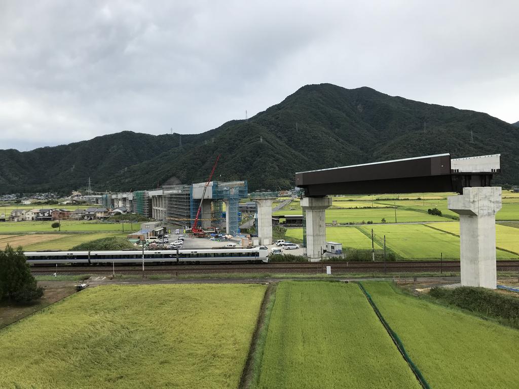 R2年9月高架橋（日野川橋りょう付近）