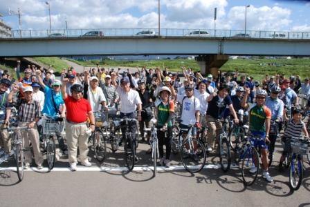 足羽川サイクリング