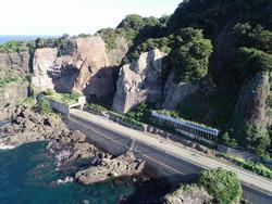 血ケ平_全景(高強度ネット工・アンカー工)