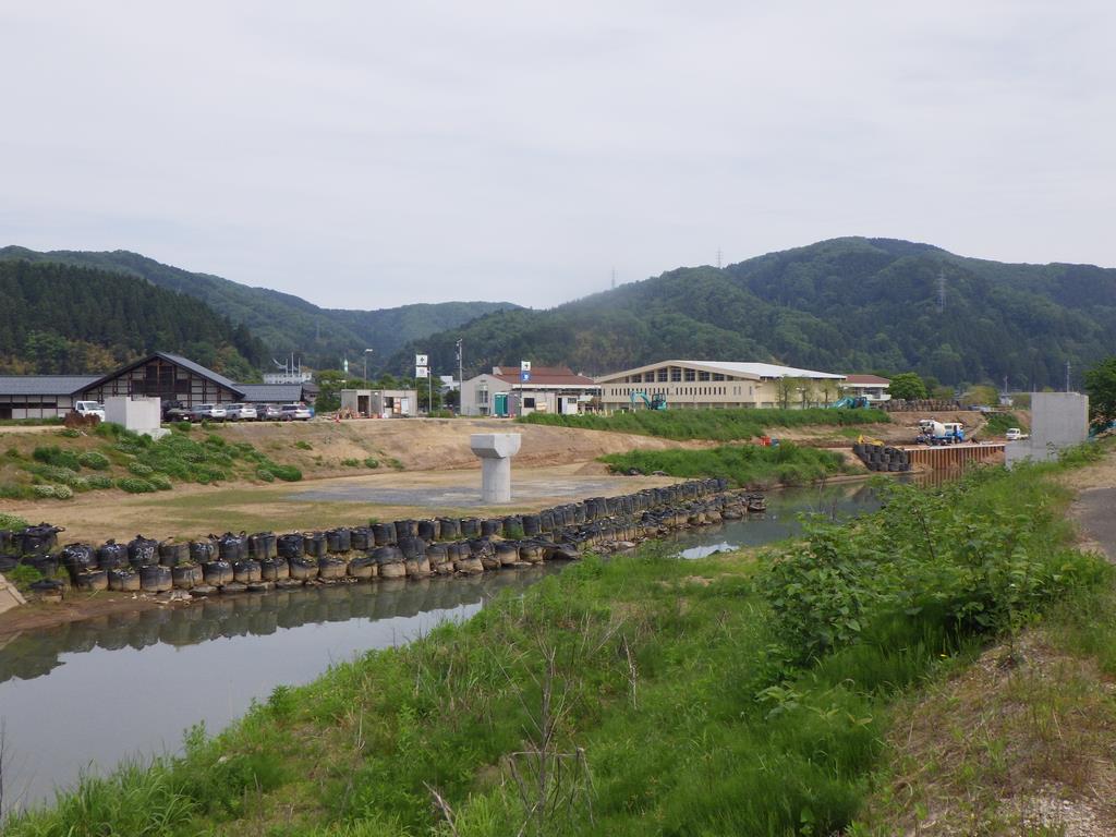 七房橋の整備状況（令和7年5月撮影）