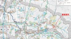 上谷南川位置図