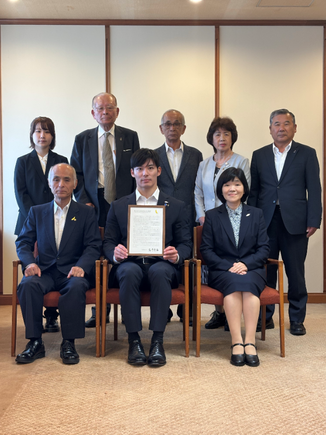 第７６回「社会を明るくする運動」内閣総理大臣メッセージの伝達を受けました