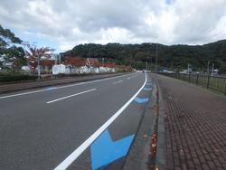 自転車レーン
