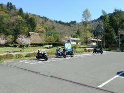 道の駅名田庄駐輪場