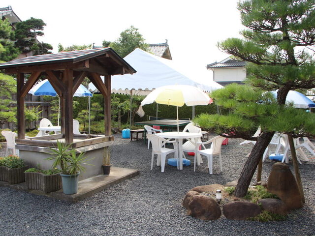 良美旅館テラス
