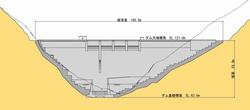 ダム下流図面