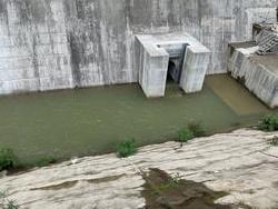 堤内仮排水路吞口