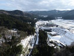 甲楽城勝蓮花線全線供用