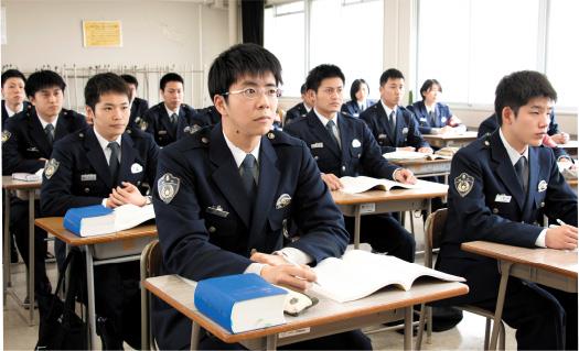 警察学校の様子