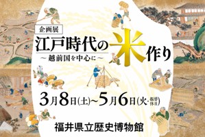 企画展「江戸時代の米作り～越前国を中心に～」